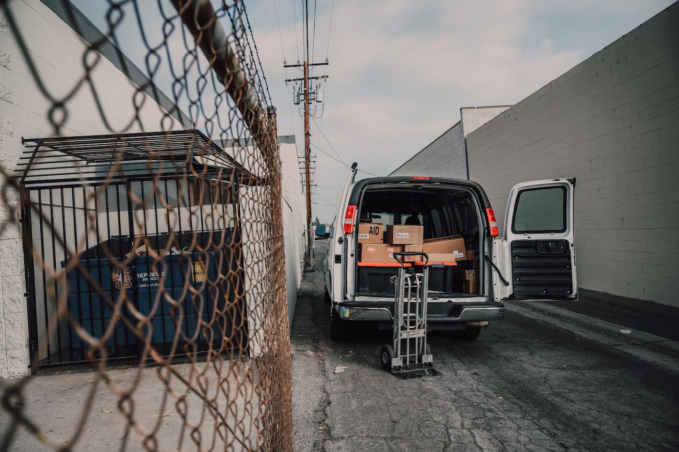 Coffman Moving Service movers loading a truck in Manitou